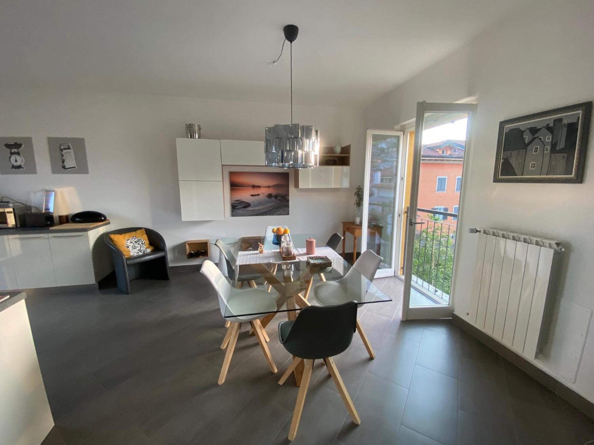 Penthouse Federico With Lake View - Residenza Silvana Вербания Екстериор снимка